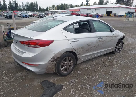 2018 Hyundai Elantra Sel from USA, damaged, VIN 5NPD84LF5JH393726